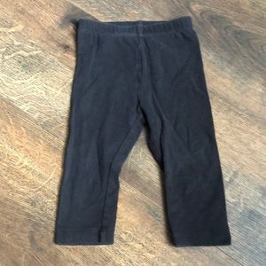 Black old navy brand 12-18 month leggings